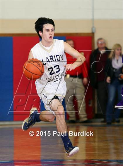 Thumbnail 2 in Clarion-Limestone vs. Coudersport (District IX Quarterfinal) photogallery.