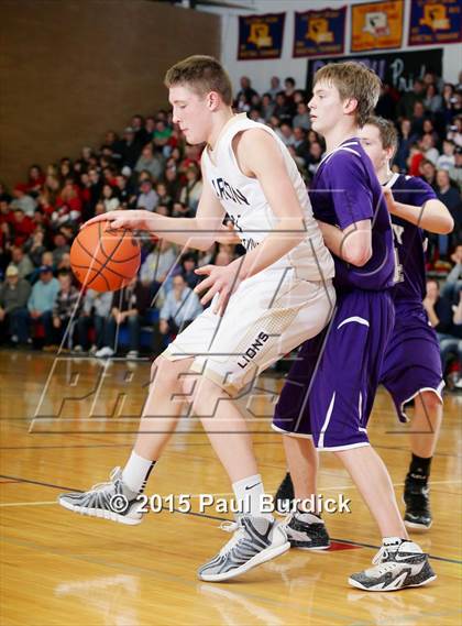 Thumbnail 1 in Clarion-Limestone vs. Coudersport (District IX Quarterfinal) photogallery.