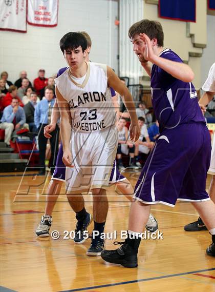 Thumbnail 3 in Clarion-Limestone vs. Coudersport (District IX Quarterfinal) photogallery.