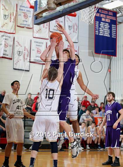 Thumbnail 2 in Clarion-Limestone vs. Coudersport (District IX Quarterfinal) photogallery.