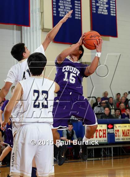 Thumbnail 2 in Clarion-Limestone vs. Coudersport (District IX Quarterfinal) photogallery.