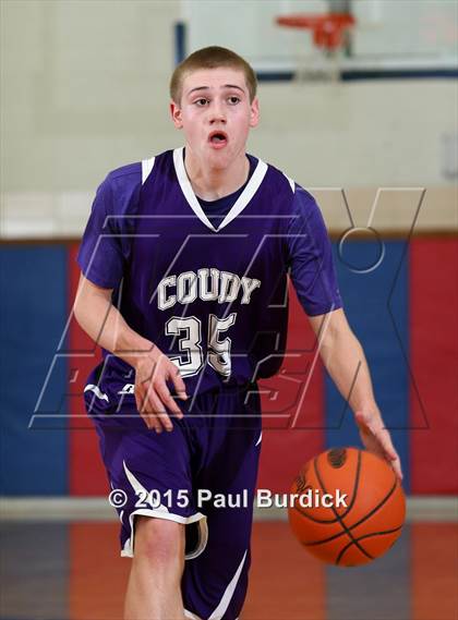 Thumbnail 2 in Clarion-Limestone vs. Coudersport (District IX Quarterfinal) photogallery.