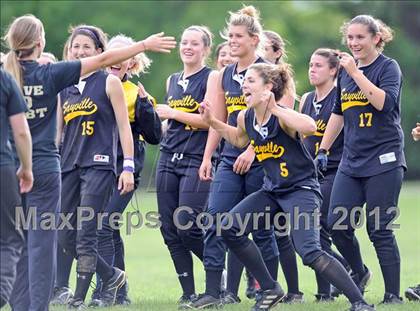 Thumbnail 1 in Sayville vs Plainedge (NYSPHSAA Class A Regional Final) photogallery.