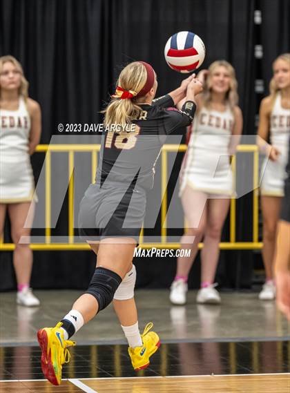Thumbnail 2 in Park City vs. Cedar (UHSAA 4A Tournament) photogallery.