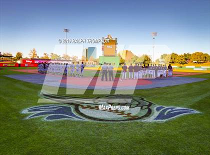 Thumbnail 2 in Union Mine vs. Nevada Union (@ Raley Field) photogallery.