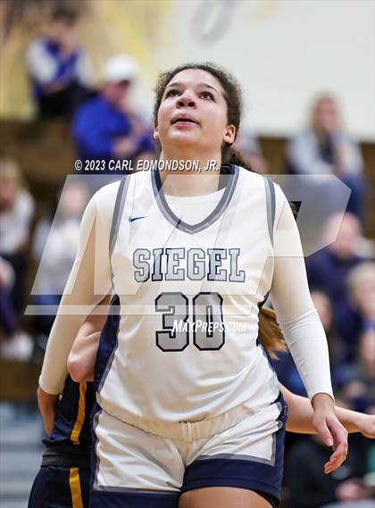 Thumbnail 2 in Siegel vs Notre Dame Academy photogallery.