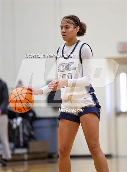Thumbnail 2 in Siegel vs Notre Dame Academy photogallery.