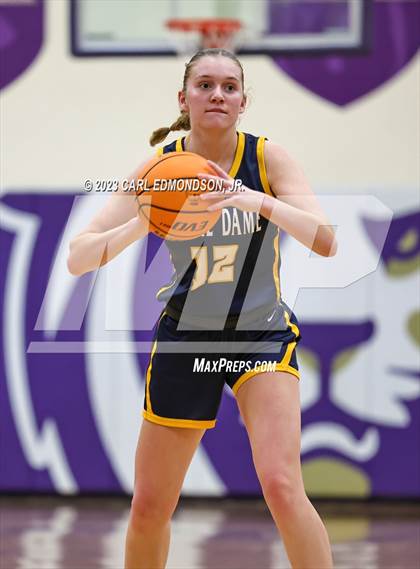 Thumbnail 1 in Siegel vs Notre Dame Academy photogallery.