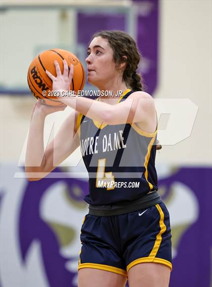 Thumbnail 3 in Siegel vs Notre Dame Academy photogallery.