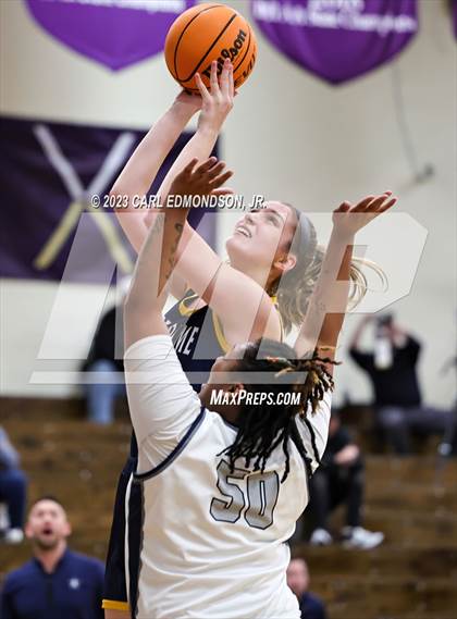 Thumbnail 2 in Siegel vs Notre Dame Academy photogallery.