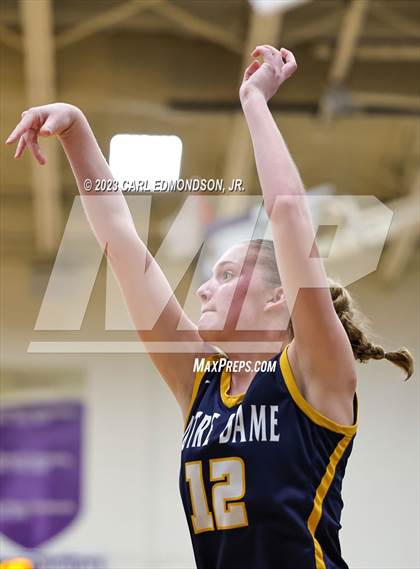 Thumbnail 1 in Siegel vs Notre Dame Academy photogallery.