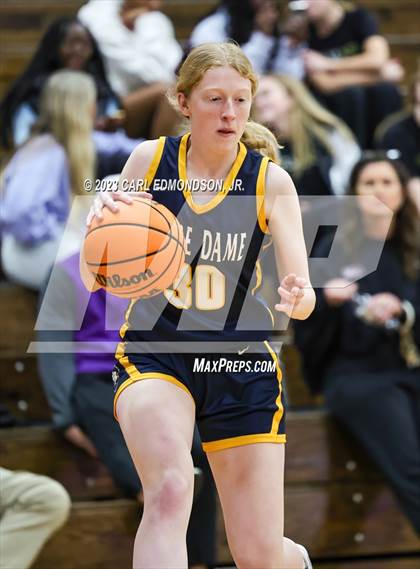 Thumbnail 2 in Siegel vs Notre Dame Academy photogallery.