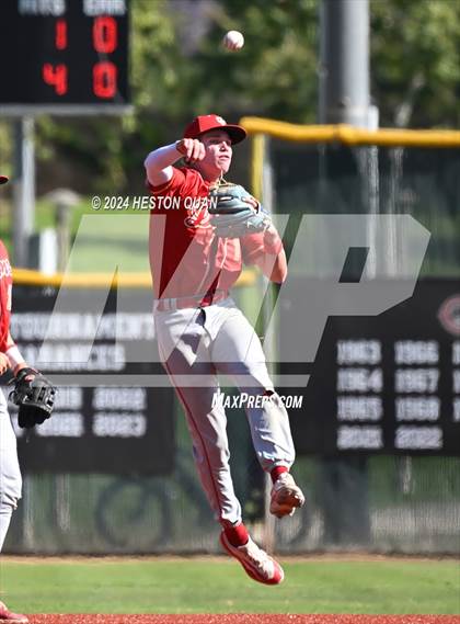 Thumbnail 1 in Cathedral Catholic @ Orange Lutheran (CIF State D1 SoCal Regional Playoff) photogallery.