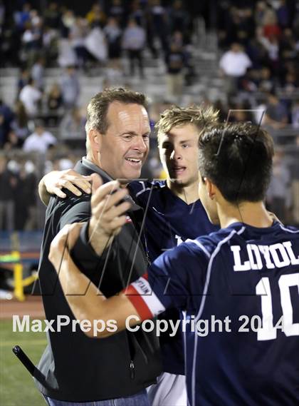 Thumbnail 2 in San Clemente vs. Loyola (CIF SS D1 Final) photogallery.