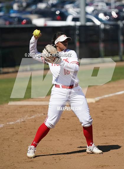 Thumbnail 2 in Belton vs. Boerne (NFCA Texas High School Leadoff Classic) photogallery.