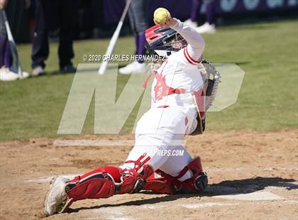 Thumbnail 3 in Belton vs. Boerne (NFCA Texas High School Leadoff Classic) photogallery.