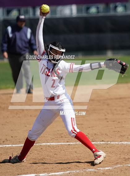 Thumbnail 2 in Belton vs. Boerne (NFCA Texas High School Leadoff Classic) photogallery.