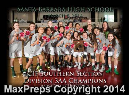 Thumbnail 1 in Lakeside vs. Santa Barbara (CIF SS D3AA Final) photogallery.