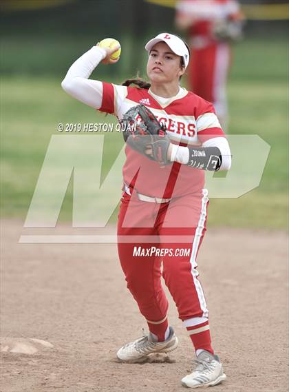 Thumbnail 2 in Orange Lutheran vs. Buena (Michelle Carew Classic) photogallery.