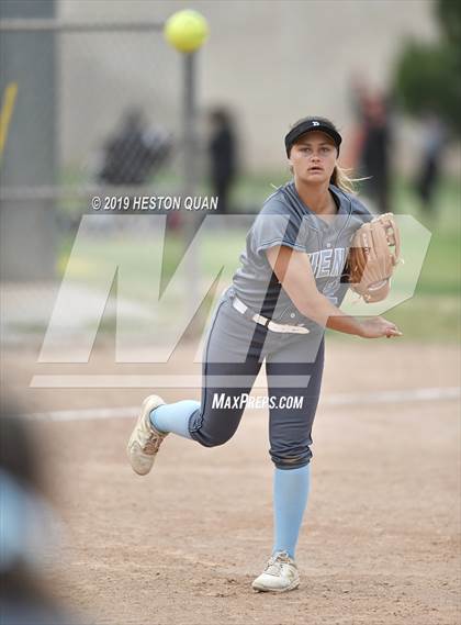 Thumbnail 3 in Orange Lutheran vs. Buena (Michelle Carew Classic) photogallery.