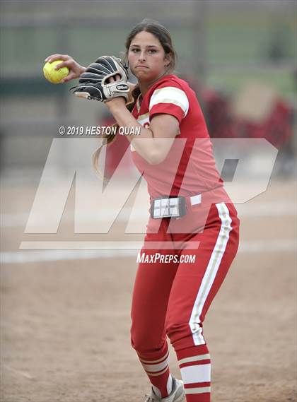 Thumbnail 3 in Orange Lutheran vs. Buena (Michelle Carew Classic) photogallery.