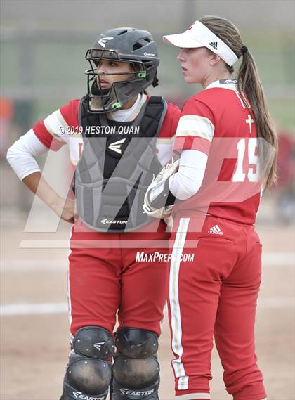 Thumbnail 3 in Orange Lutheran vs. Buena (Michelle Carew Classic) photogallery.