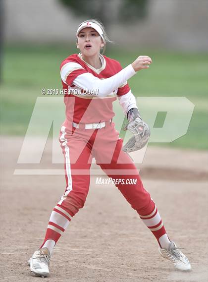 Thumbnail 3 in Orange Lutheran vs. Buena (Michelle Carew Classic) photogallery.