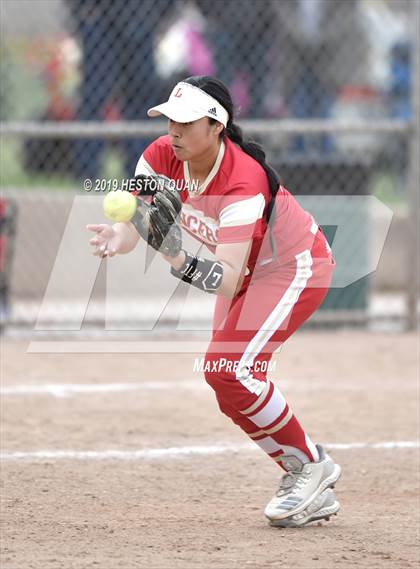 Thumbnail 2 in Orange Lutheran vs. Buena (Michelle Carew Classic) photogallery.