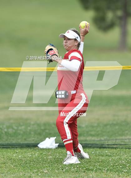 Thumbnail 3 in Orange Lutheran vs. Buena (Michelle Carew Classic) photogallery.