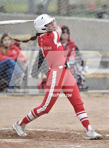 Thumbnail 2 in Orange Lutheran vs. Buena (Michelle Carew Classic) photogallery.