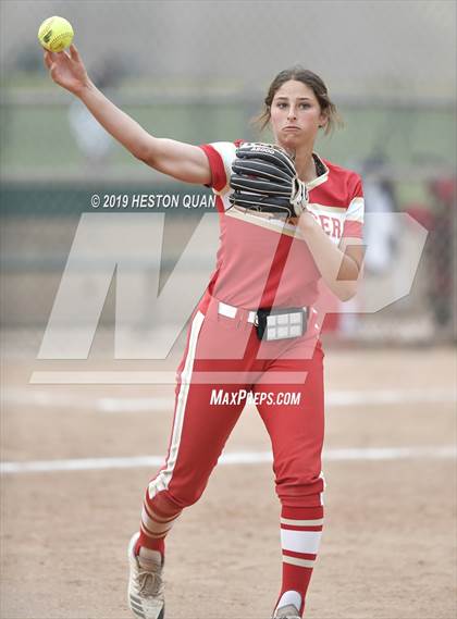 Thumbnail 1 in Orange Lutheran vs. Buena (Michelle Carew Classic) photogallery.