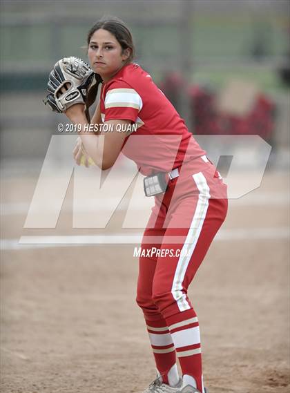 Thumbnail 2 in Orange Lutheran vs. Buena (Michelle Carew Classic) photogallery.