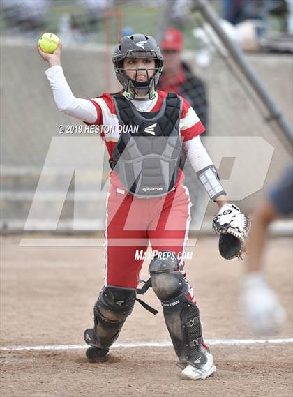 Thumbnail 3 in Orange Lutheran vs. Buena (Michelle Carew Classic) photogallery.