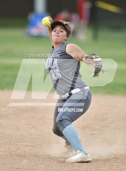 Thumbnail 1 in Orange Lutheran vs. Buena (Michelle Carew Classic) photogallery.