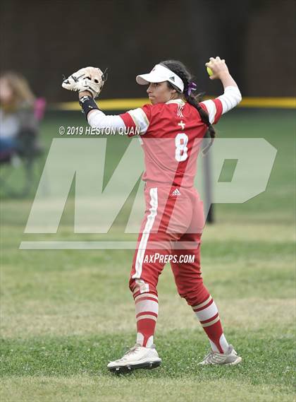 Thumbnail 3 in Orange Lutheran vs. Buena (Michelle Carew Classic) photogallery.