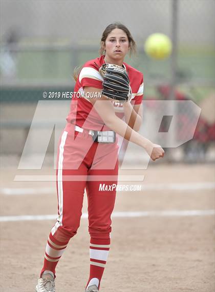 Thumbnail 3 in Orange Lutheran vs. Buena (Michelle Carew Classic) photogallery.