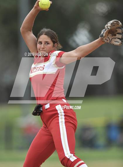 Thumbnail 2 in Orange Lutheran vs. Buena (Michelle Carew Classic) photogallery.