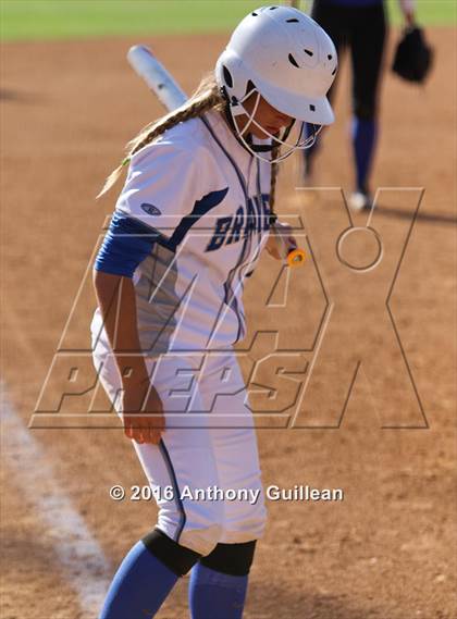Thumbnail 2 in Lompoc vs. Louisville (CIF SS Div 5 Final) photogallery.