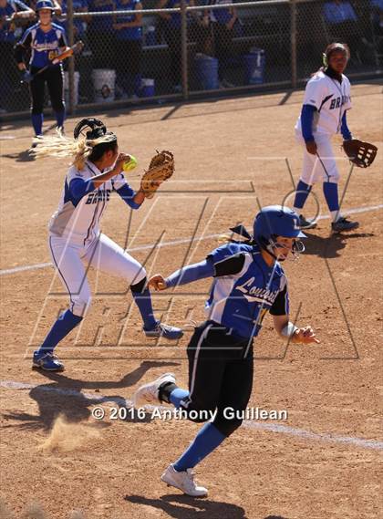 Thumbnail 3 in Lompoc vs. Louisville (CIF SS Div 5 Final) photogallery.