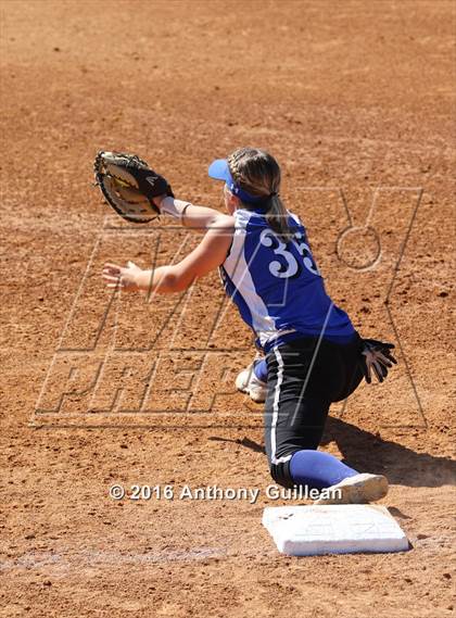 Thumbnail 3 in Lompoc vs. Louisville (CIF SS Div 5 Final) photogallery.