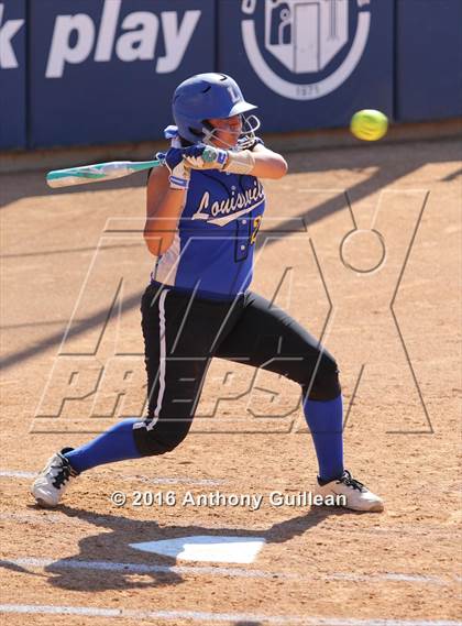 Thumbnail 2 in Lompoc vs. Louisville (CIF SS Div 5 Final) photogallery.