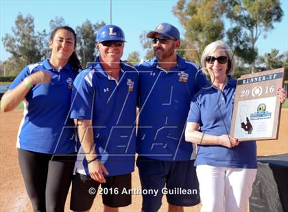 Thumbnail 2 in Lompoc vs. Louisville (CIF SS Div 5 Final) photogallery.