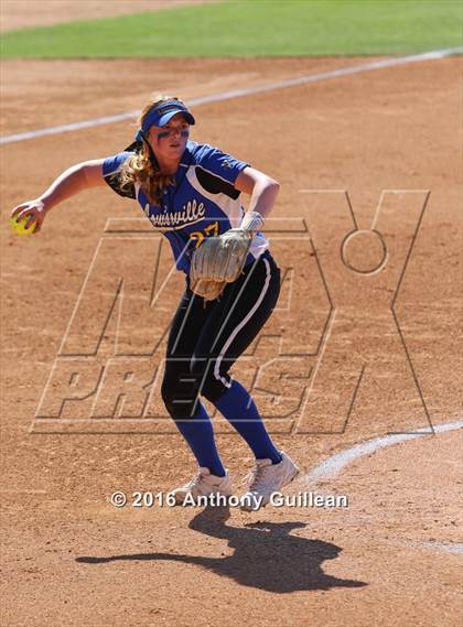 Thumbnail 3 in Lompoc vs. Louisville (CIF SS Div 5 Final) photogallery.