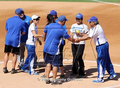 Thumbnail 2 in Lompoc vs. Louisville (CIF SS Div 5 Final) photogallery.