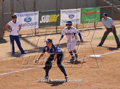 Thumbnail 3 in Lompoc vs. Louisville (CIF SS Div 5 Final) photogallery.