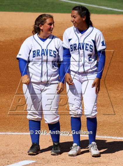 Thumbnail 2 in Lompoc vs. Louisville (CIF SS Div 5 Final) photogallery.