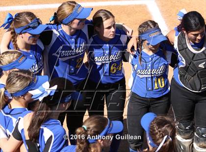 Thumbnail 3 in Lompoc vs. Louisville (CIF SS Div 5 Final) photogallery.