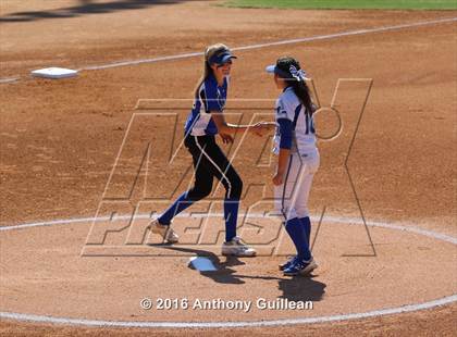 Thumbnail 2 in Lompoc vs. Louisville (CIF SS Div 5 Final) photogallery.