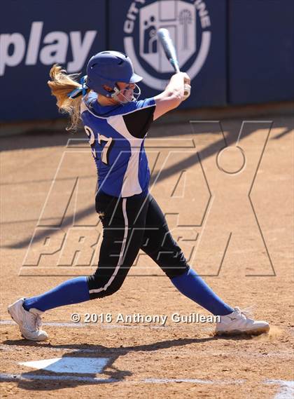Thumbnail 2 in Lompoc vs. Louisville (CIF SS Div 5 Final) photogallery.