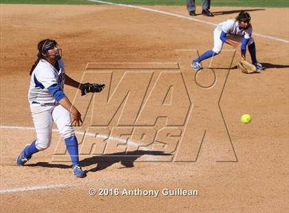 Thumbnail 2 in Lompoc vs. Louisville (CIF SS Div 5 Final) photogallery.